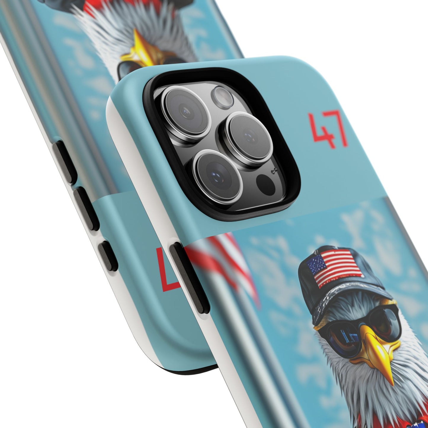 Bald Eagle Black Suit 47 : Tough Cases iPhone