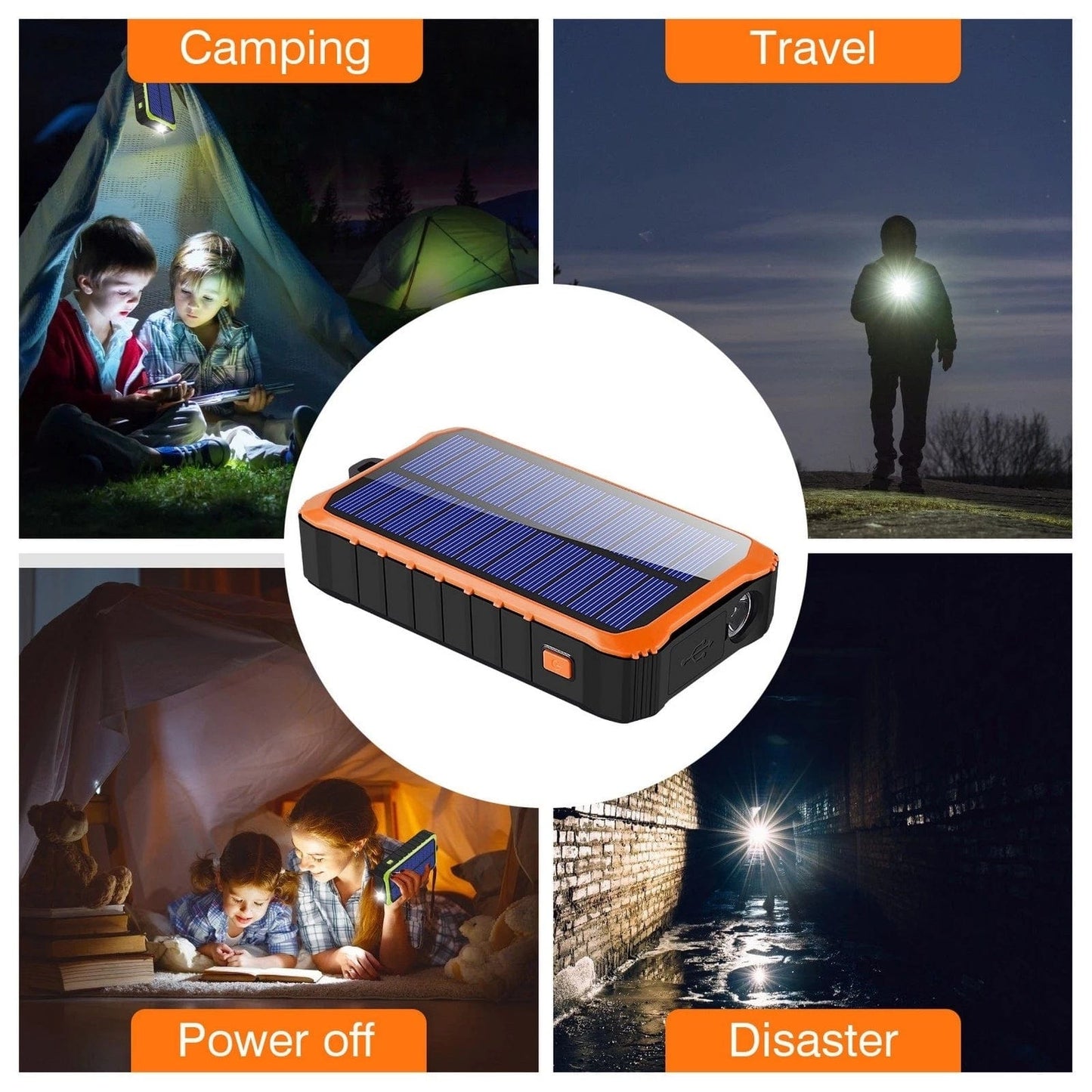 Solar Mobile Power Bank Portable Solar Hand Power Bank