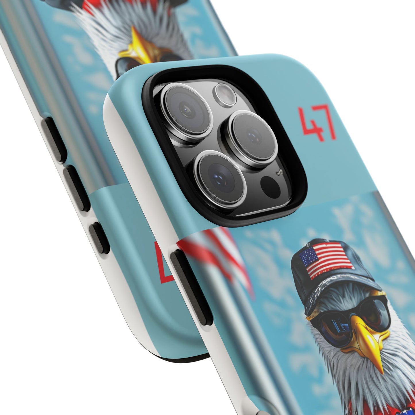 Bald Eagle Black Suit 47 : Tough Cases iPhone
