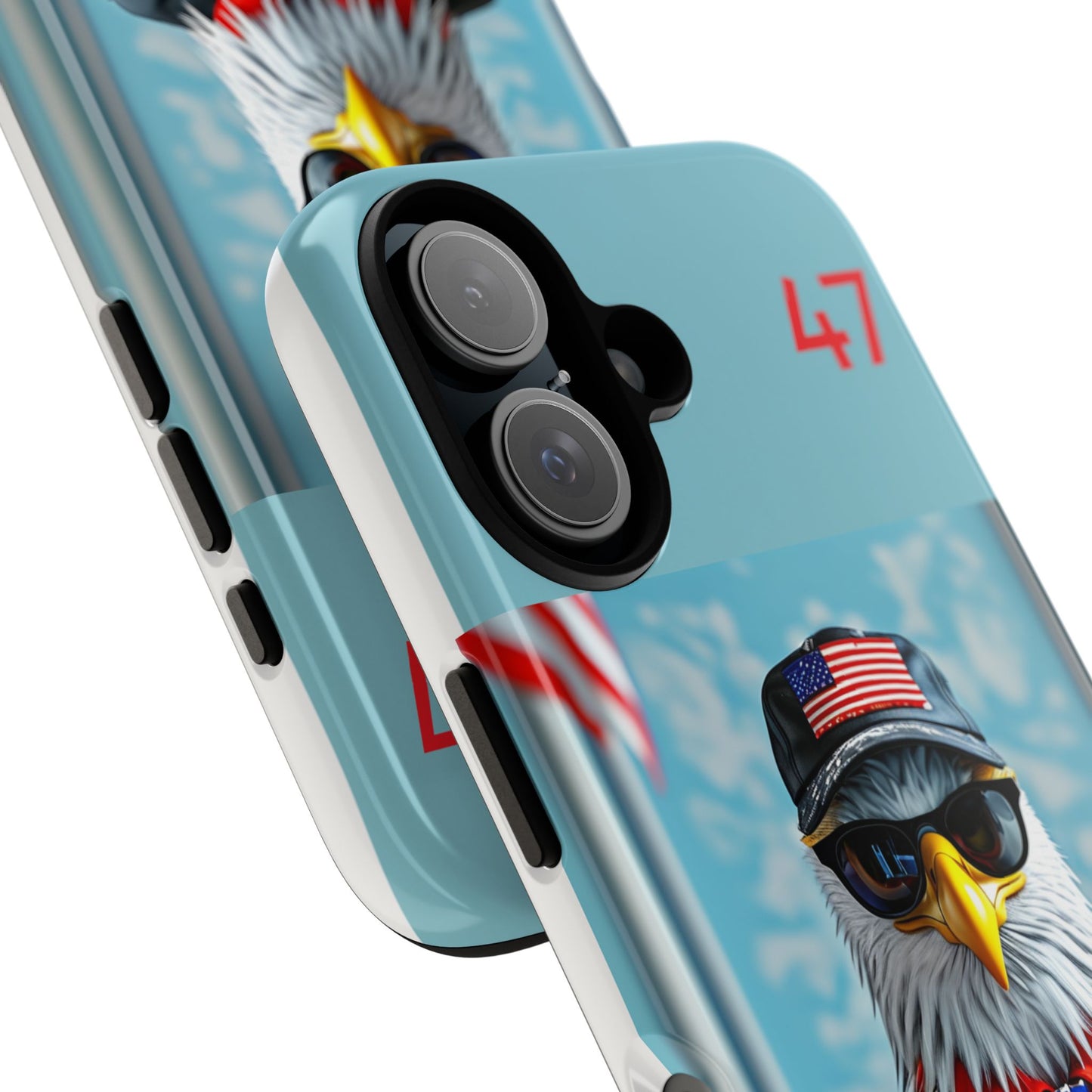 Bald Eagle Black Suit 47 : Tough Cases iPhone