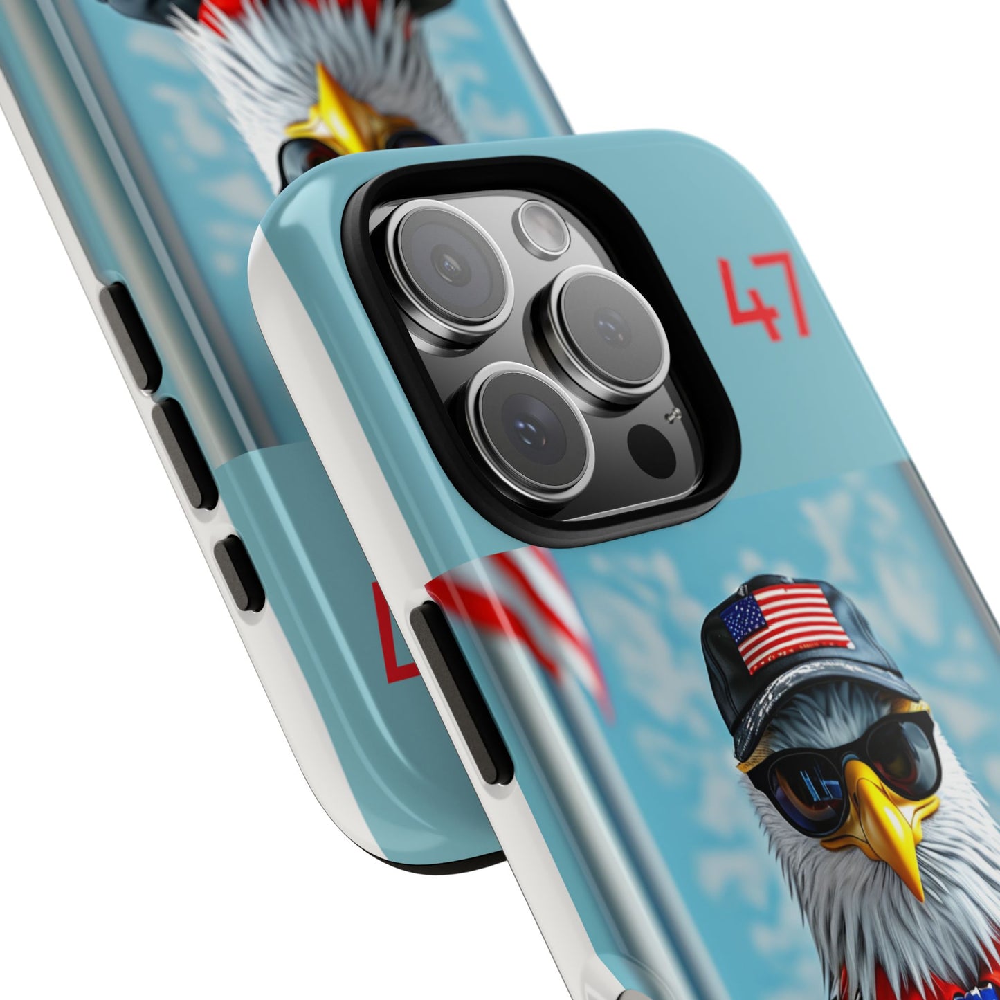 Bald Eagle Black Suit 47 : Tough Cases iPhone