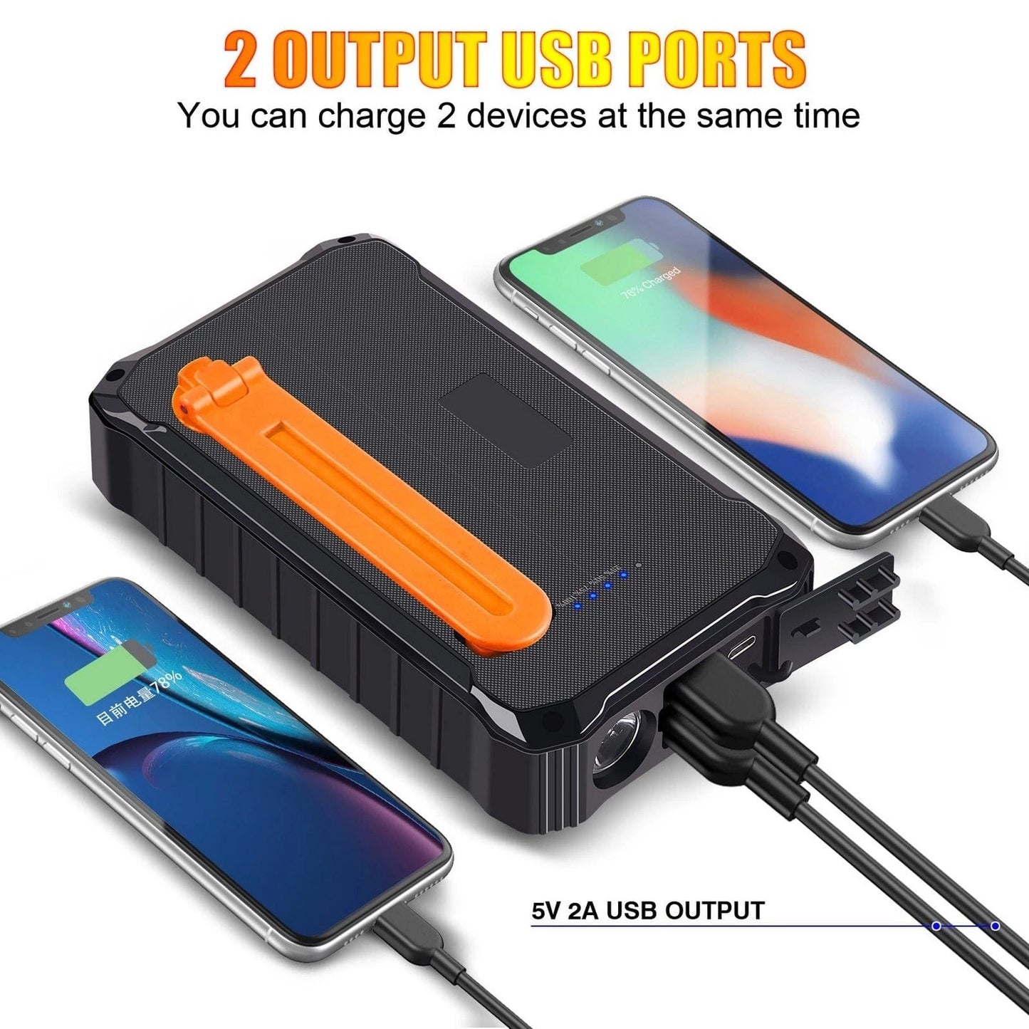 Solar Mobile Power Bank Portable Solar Hand Power Bank
